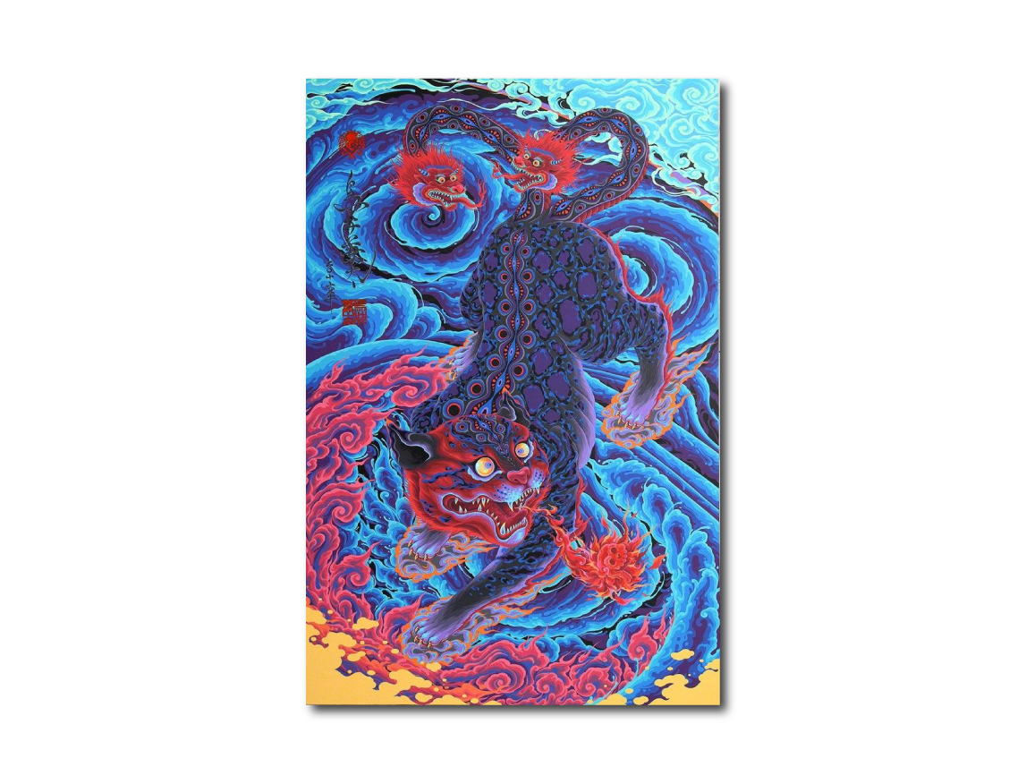 Tiger Thangka