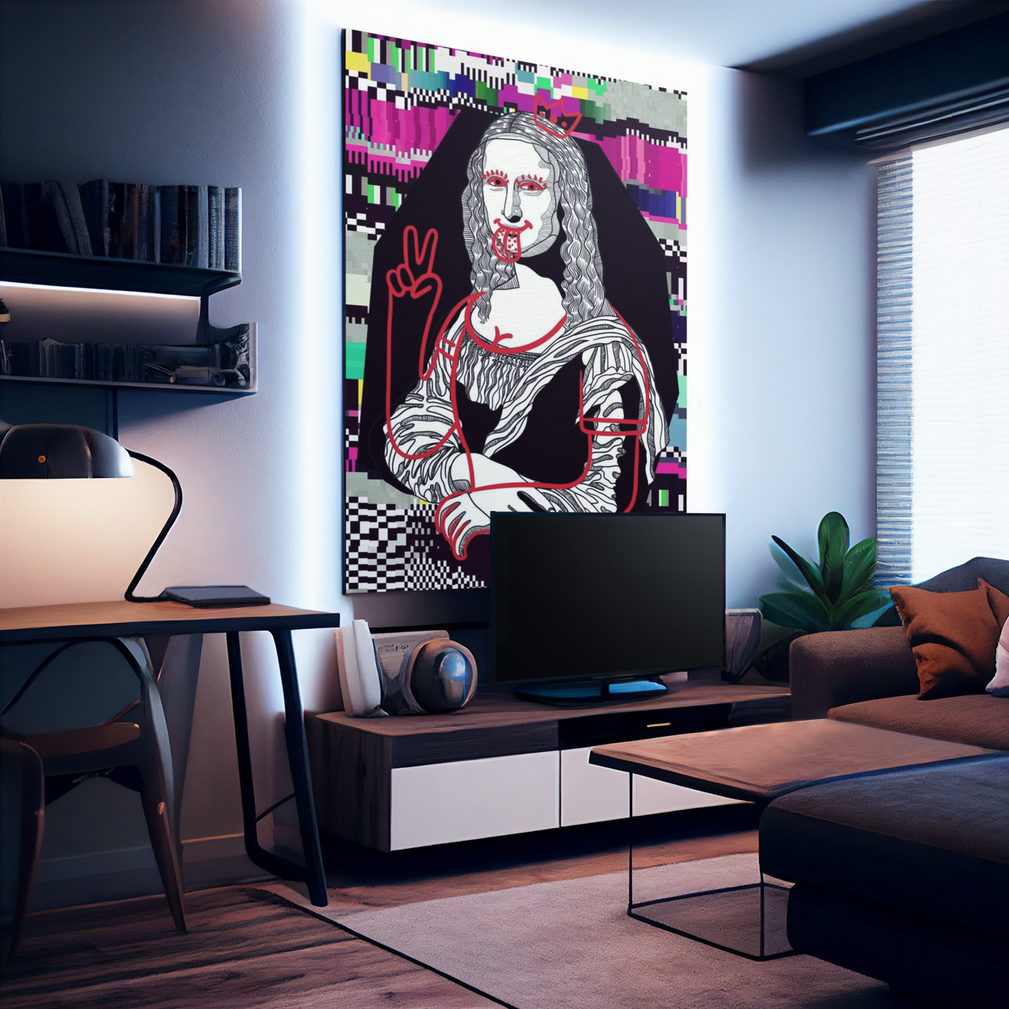 Glitched Lisa