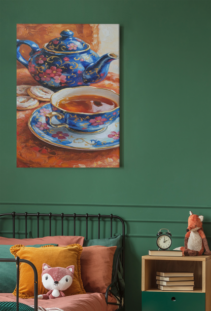 A princess with umbrella