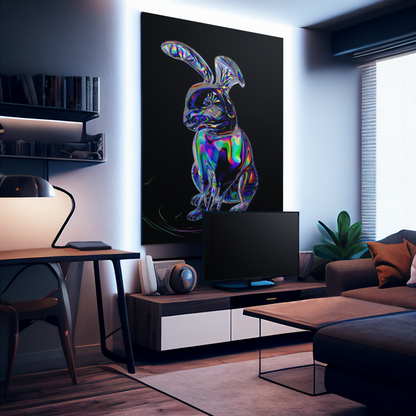 neon bunny